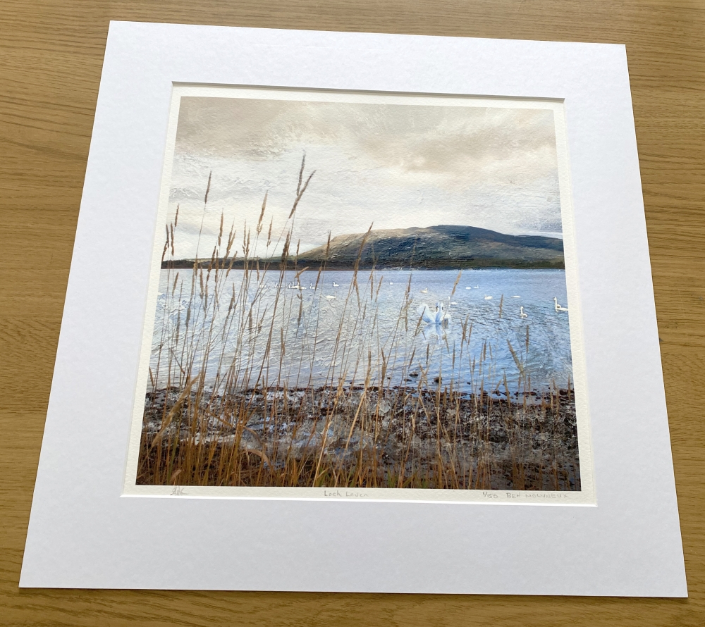 The Swans of Loch Leven