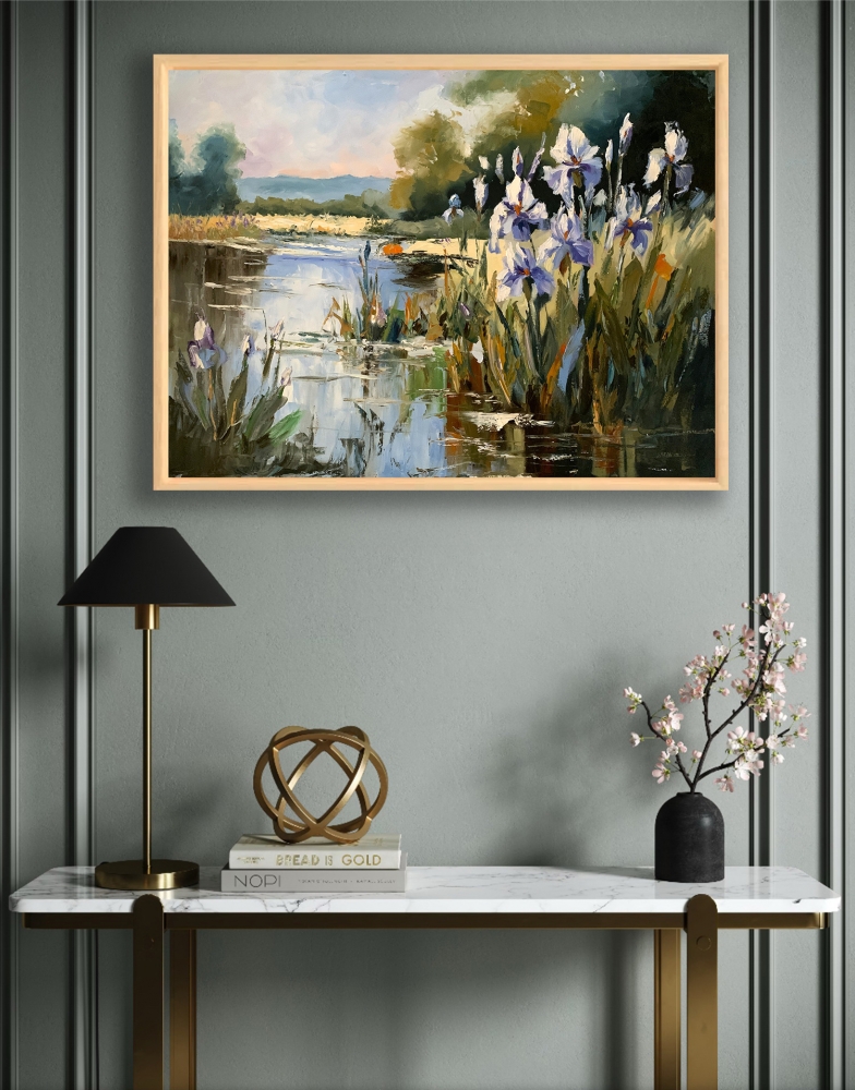 Lakeside Irises dream
