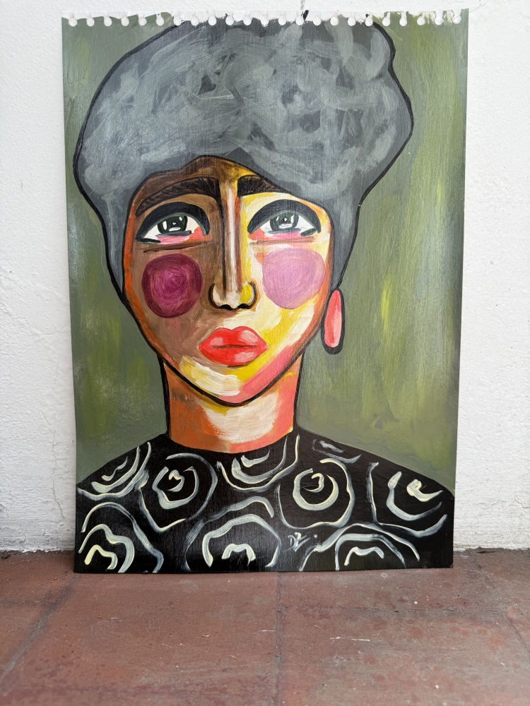 Portrait No. 58 – Echo of Embers
