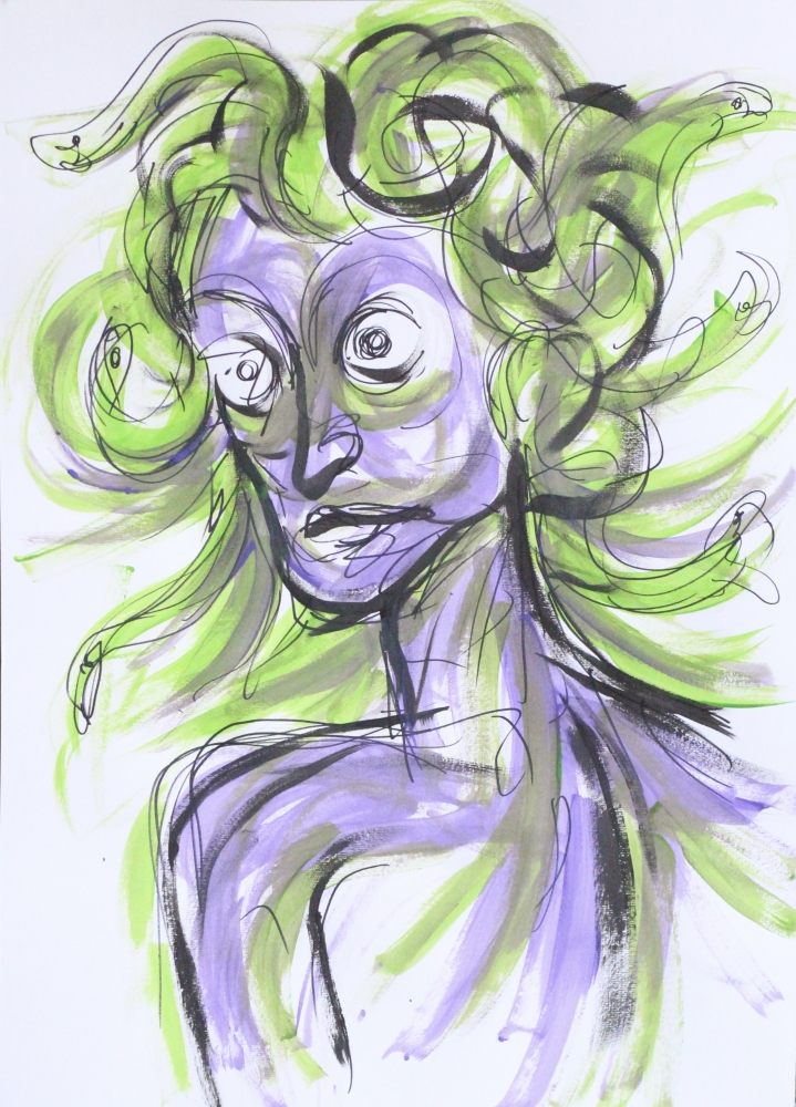 Medusa the gorgon 