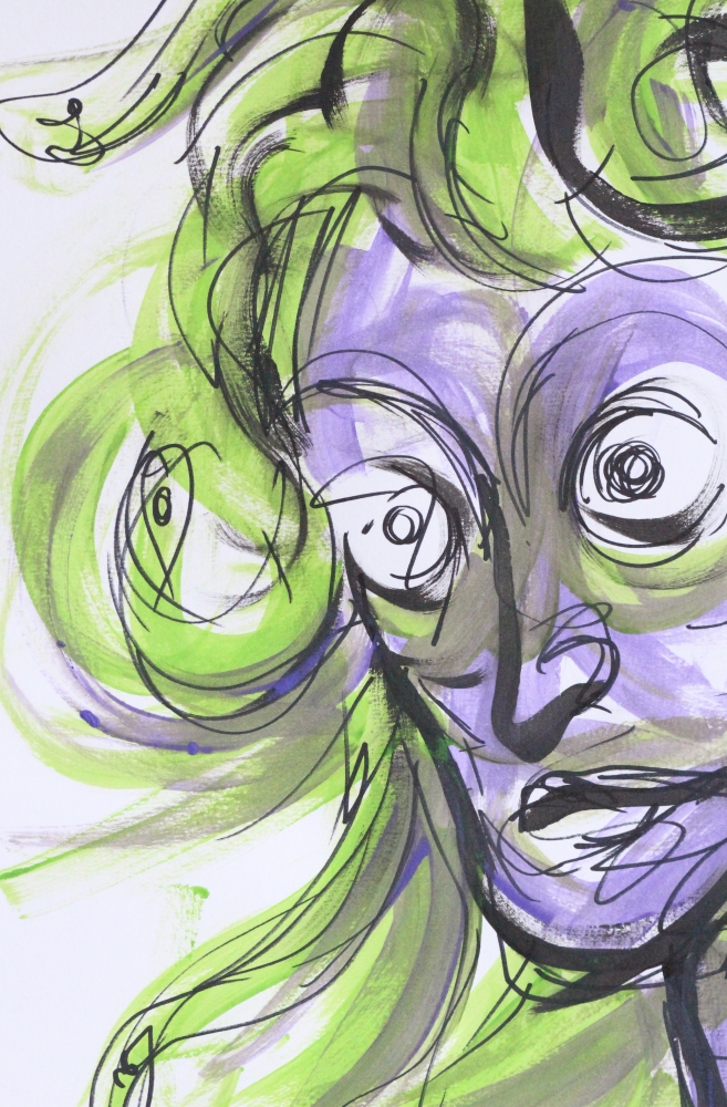 Medusa the gorgon 