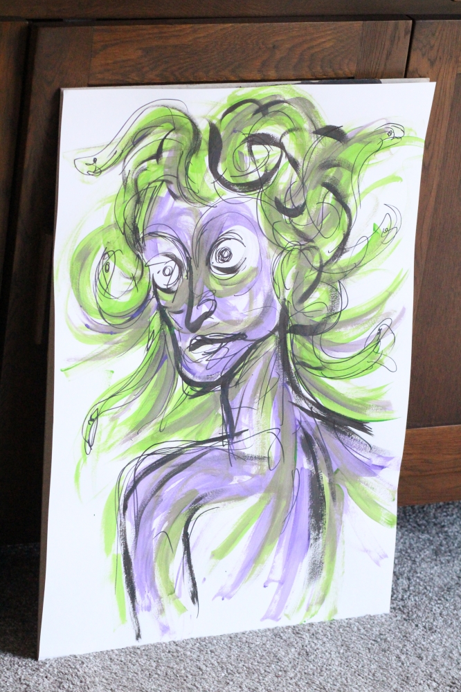 Medusa the gorgon 