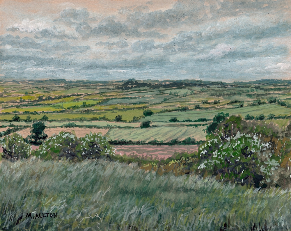 View from Langton Caudle, Leicestershire