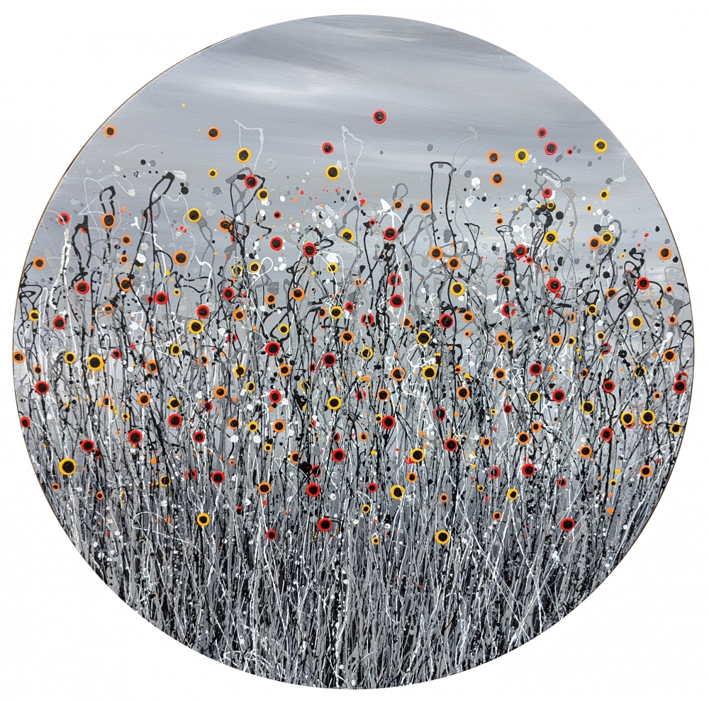 Let There Be Light #21 - Circular Canvas
