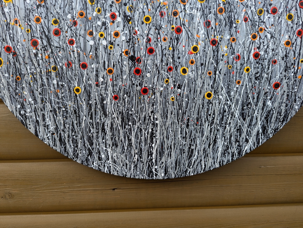 Let There Be Light #21 - Circular Canvas