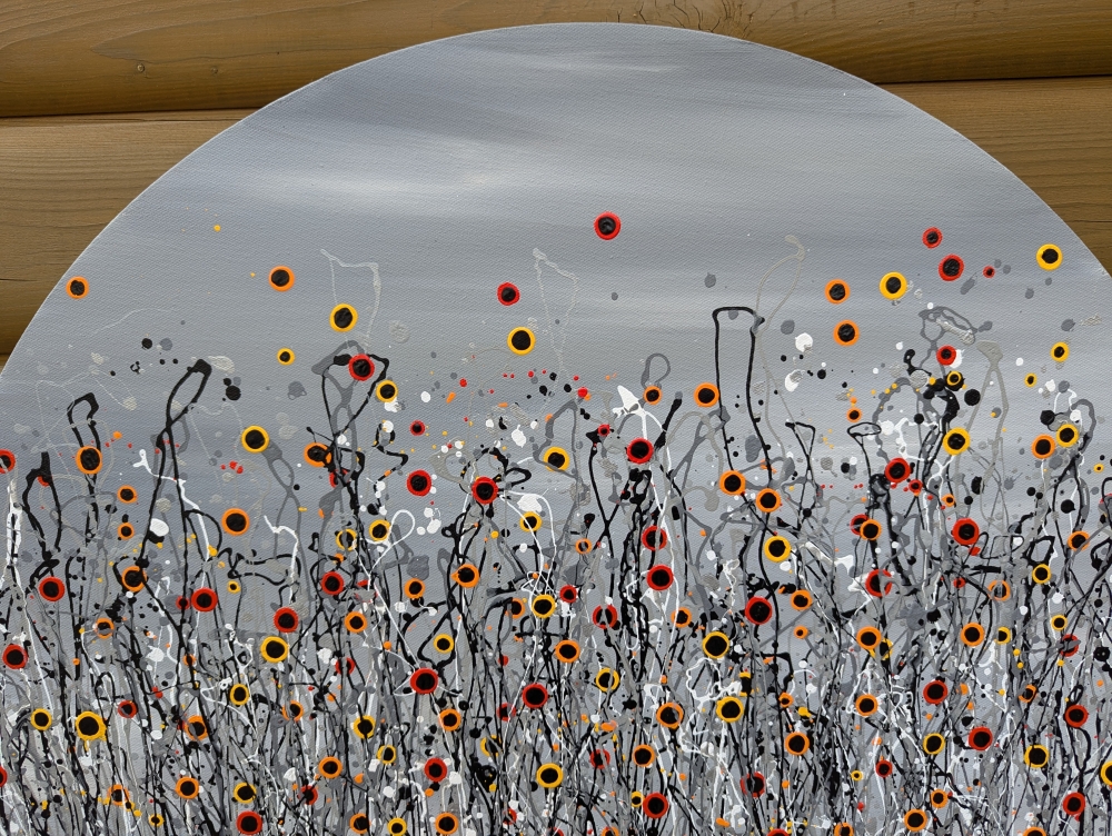 Let There Be Light #21 - Circular Canvas