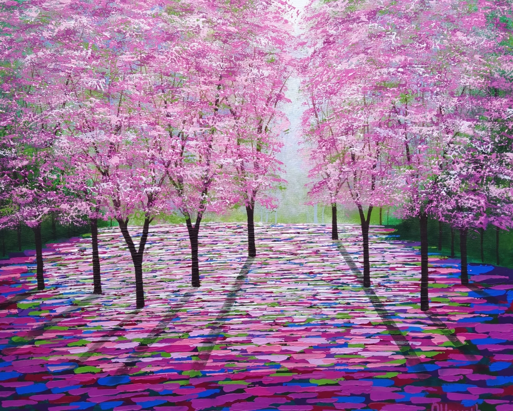 Magenta and Light