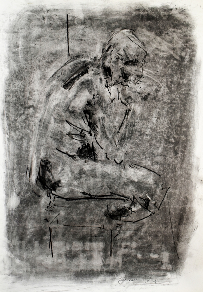 Male Nude Study - No 654