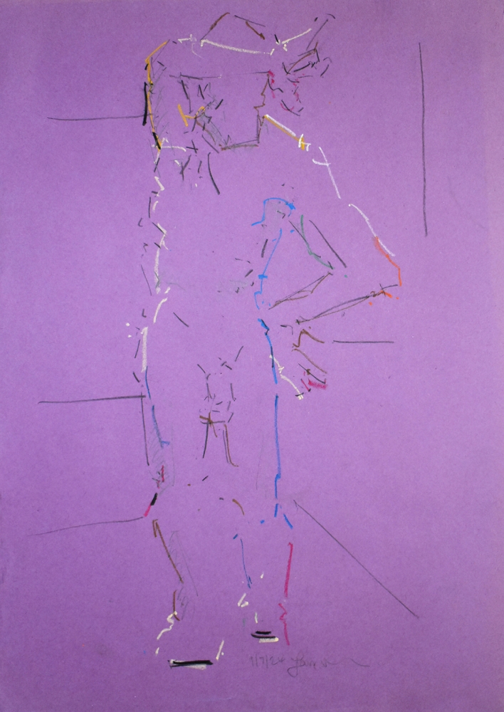 Male Nude Study -No 671