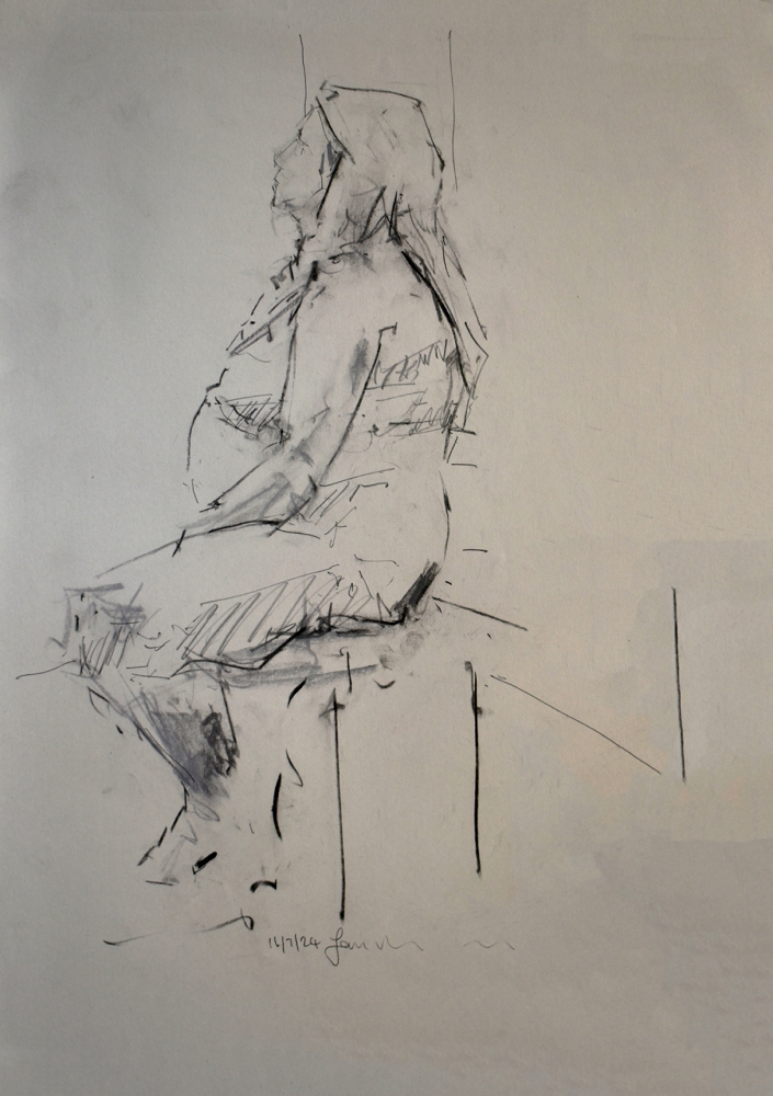 Female Nude Study -No 672