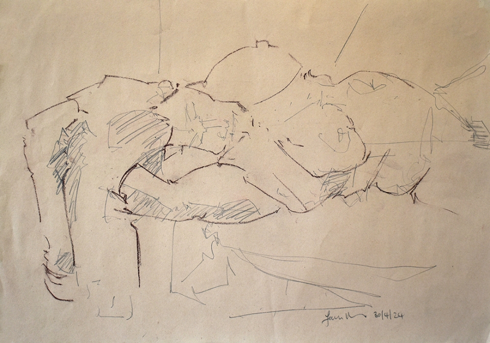 Female Nude Study -No 645