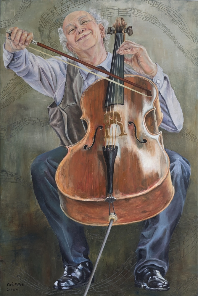  \"Jolly Cello Player\" (Original Work)