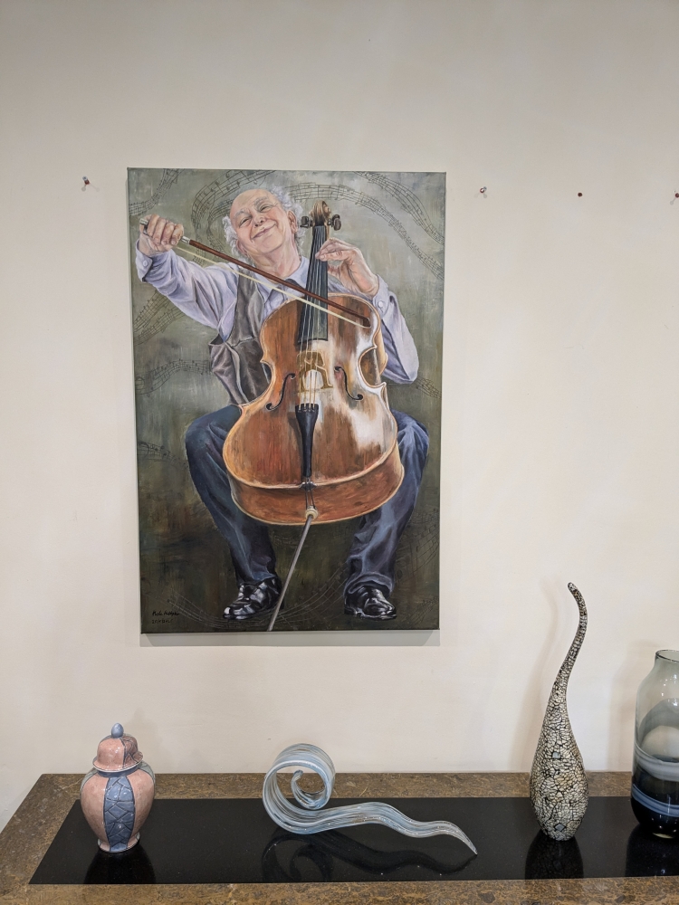  \"Jolly Cello Player\" (Original Work)