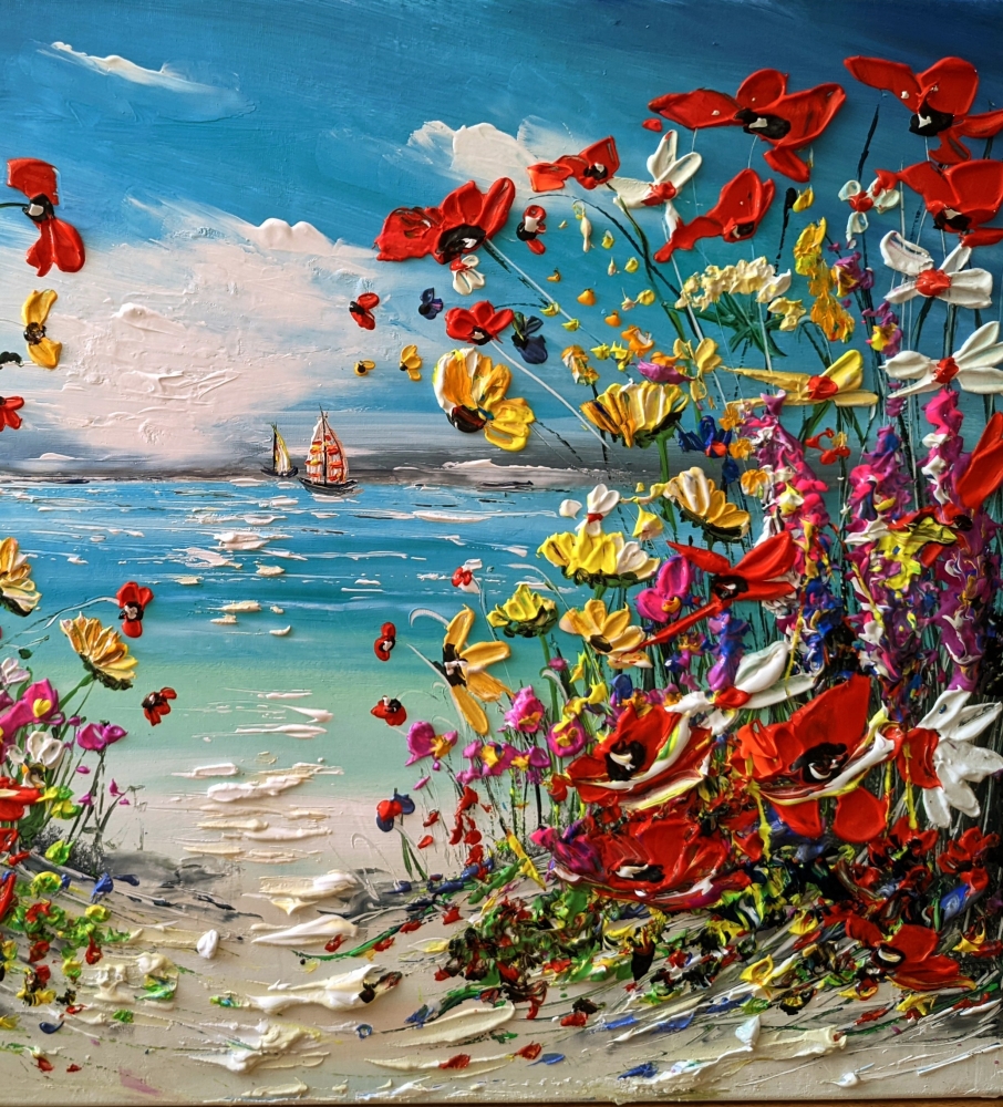 Coastal wildflowers 