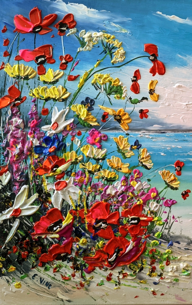Coastal wildflowers 