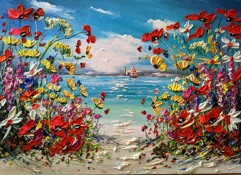 Coastal wildflowers 