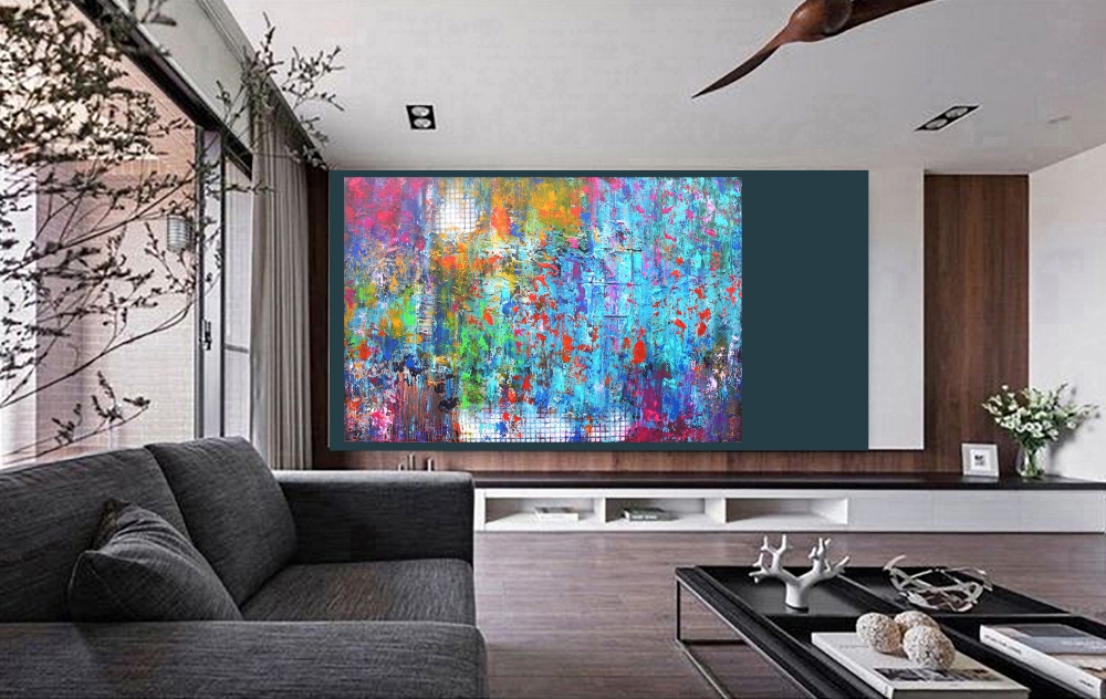 XXL WATER CHORUS  120 X 80 CM