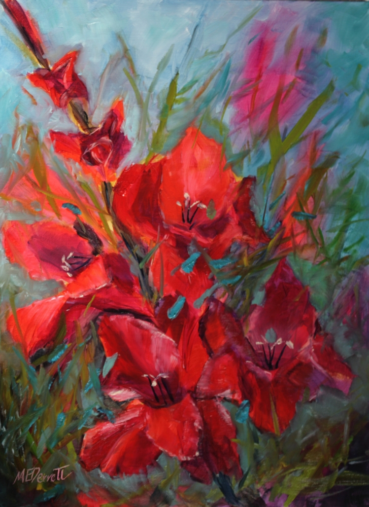 Scarlet Gladiolus