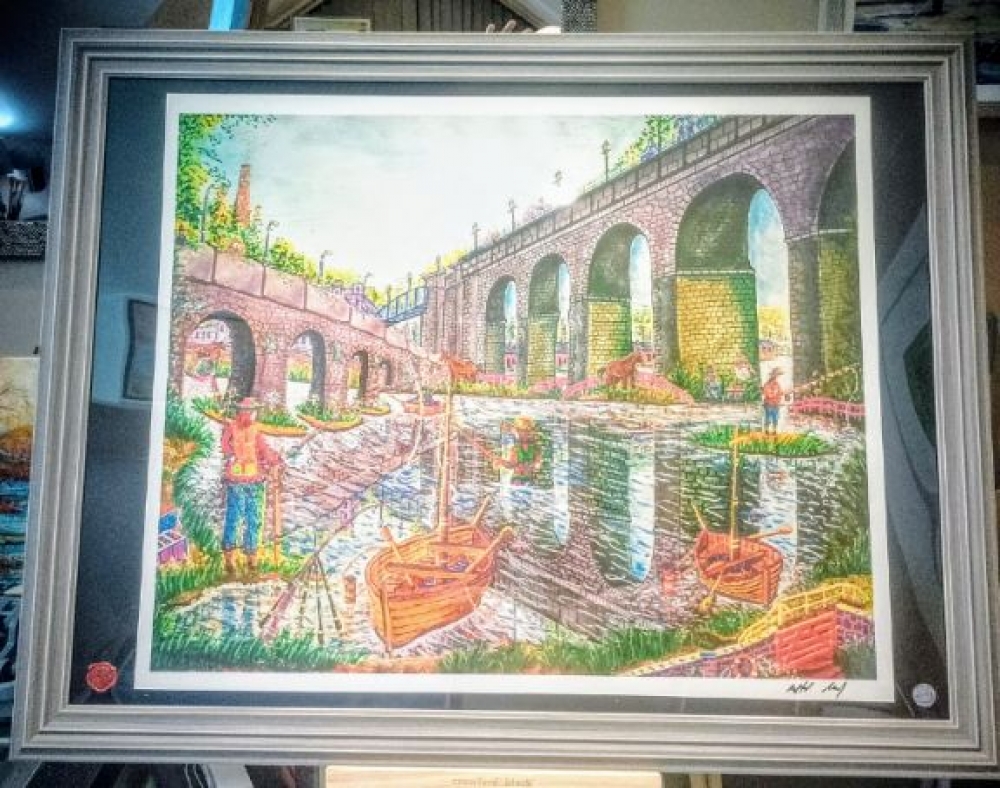 Randalstown Viaduct, Fishing River Maine Co Antrim Northern Ireland 