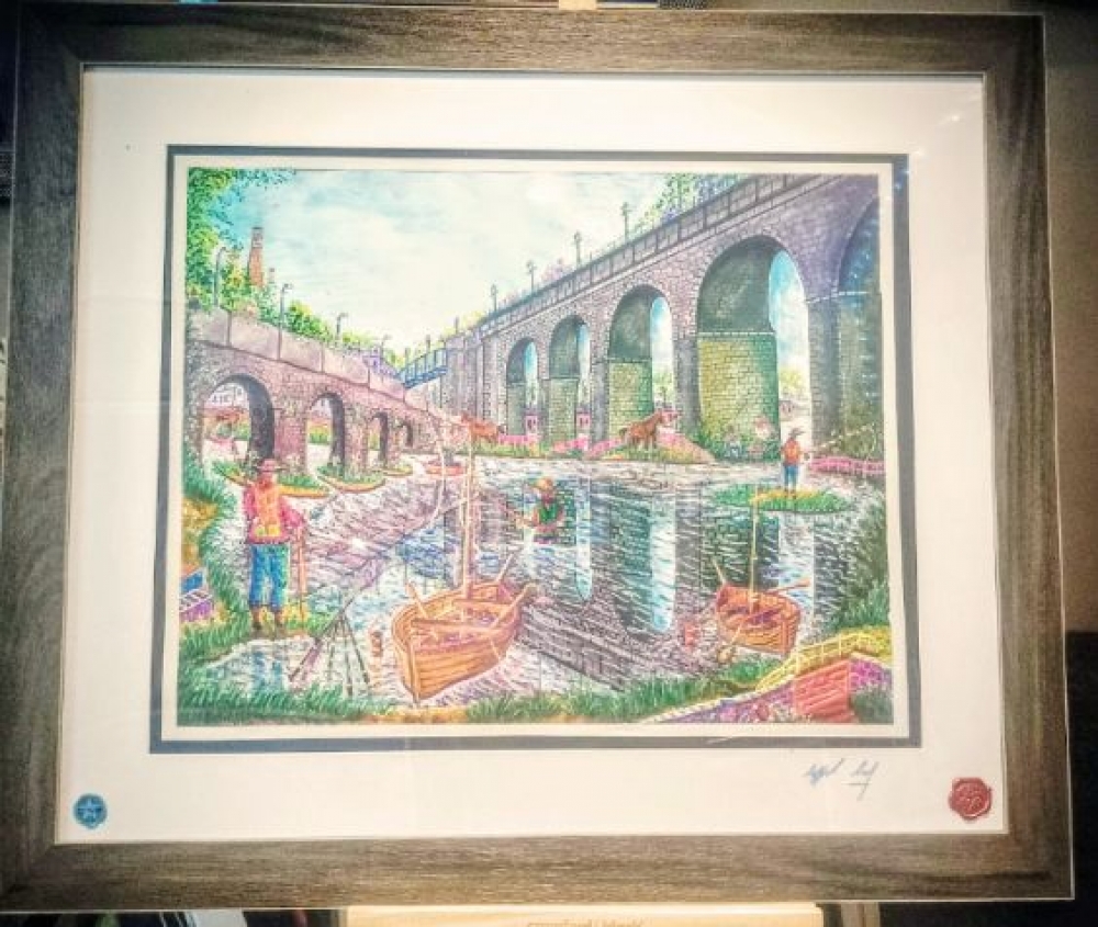 Randalstown Viaduct, Fishing River Maine Co Antrim Northern Ireland 