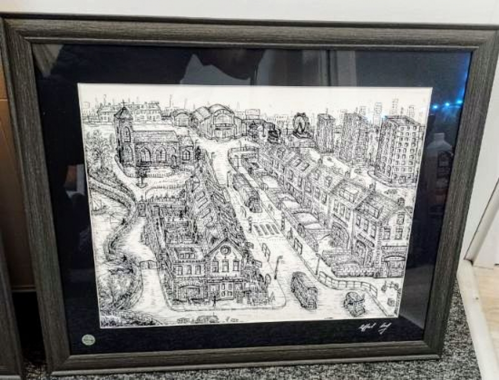 Old English City Town