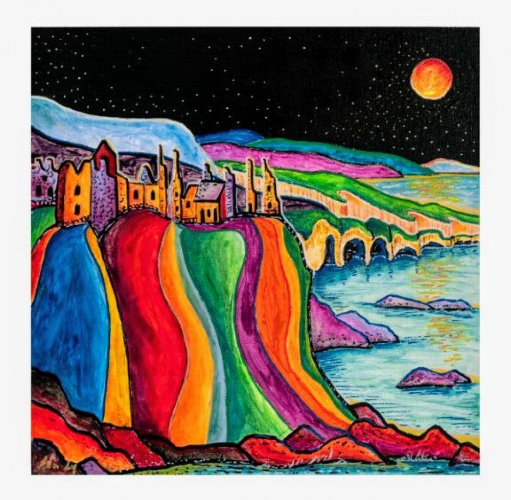 Dunluce Castle Night-sky