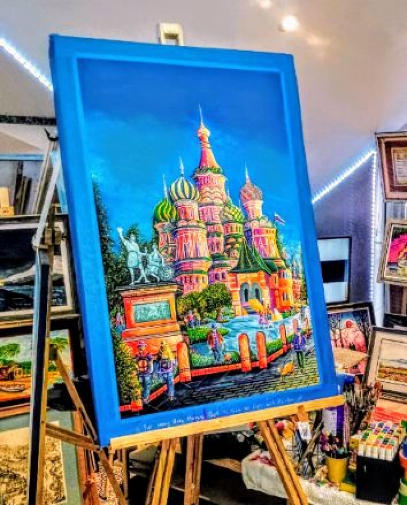 St Basil's Cathedral Red Square Moscow Russia 