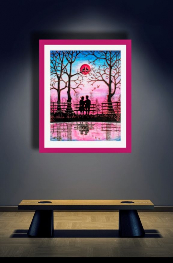 Love Birds at Dawn 