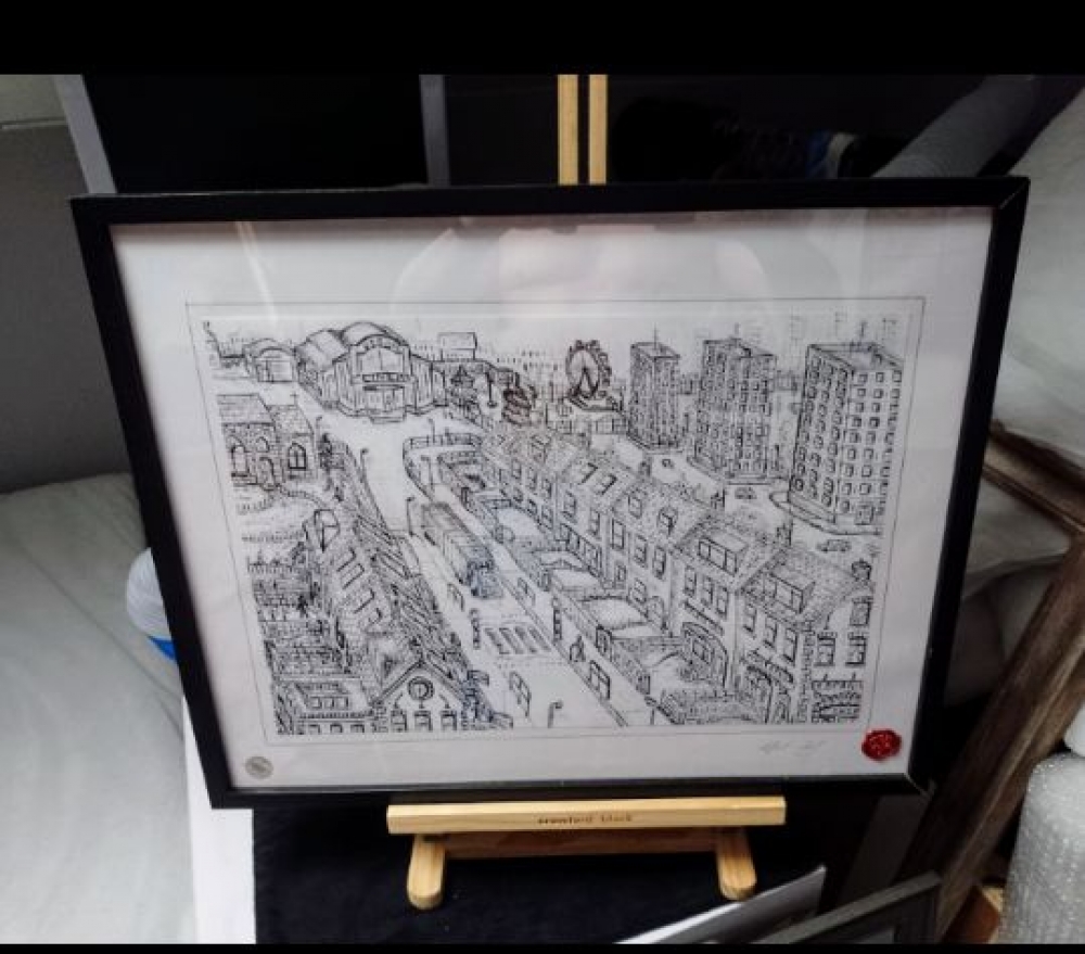 Old English City Town