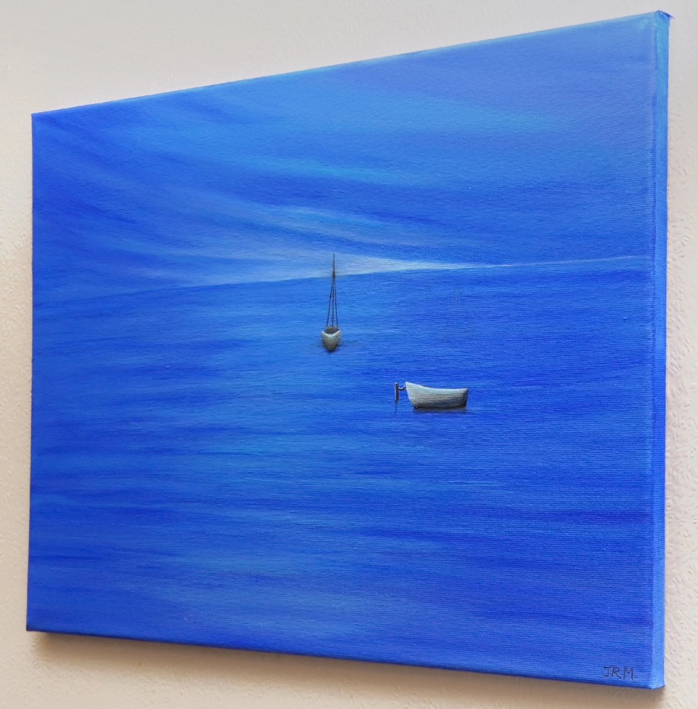 Blue hour sailing