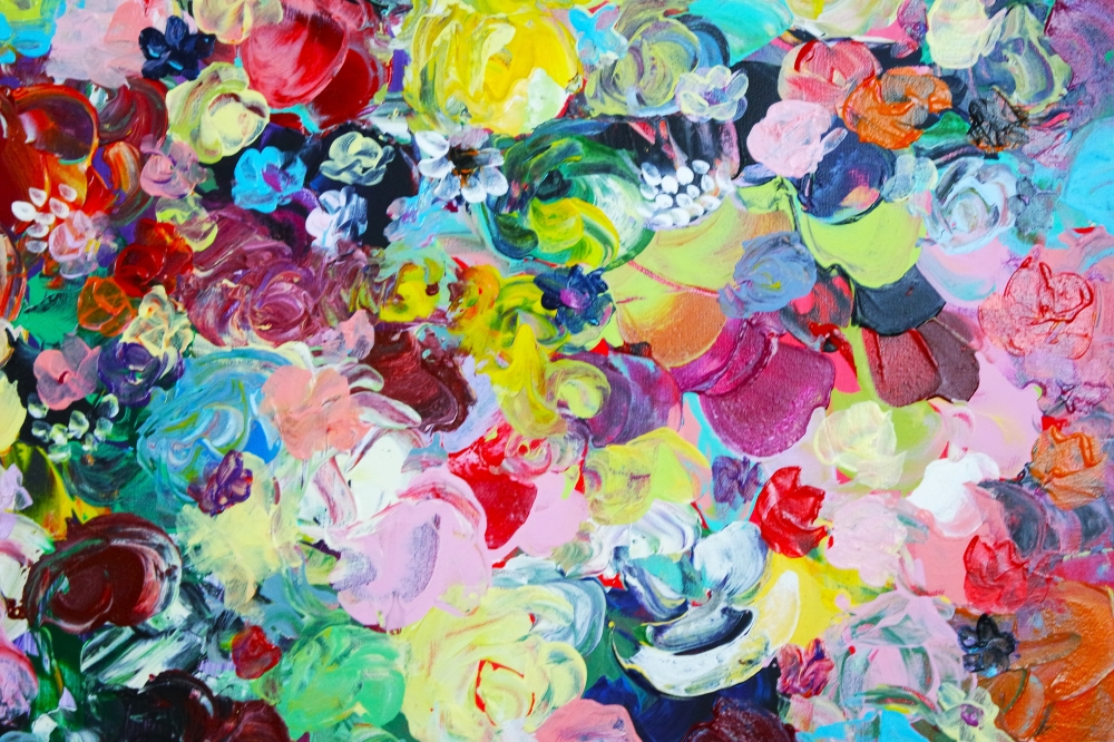 Sweet Flowers Colourful Roses 5173