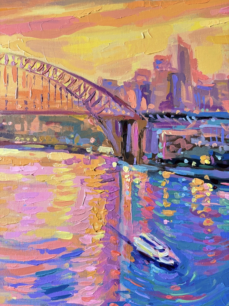 Sydney Harbour at Sunset