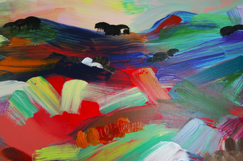 XL Yummy Colourful Landscape 5152