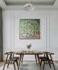 Garden of Red Apples” – Klimt Apple Tree Inspired Oil Painting