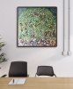 Garden of Red Apples” – Klimt Apple Tree Inspired Oil Painting