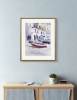Sunlit Boats of Calella
