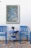 Lily Drift – Original Oil Painting on Unstretched Canvas