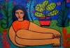  Carmen in her garden