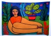  Carmen in her garden