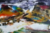 Abstract Blue Seascape 5078