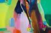 Abstract Bright Colourful Nude 5091