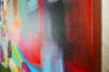 Abstract Bright Colourful Nude 5095