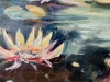 Indigo Serenity - water lilies pond