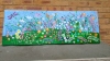 Floral Meadow in A Blue Sky