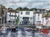 The inner harbour at Mevagissey, Cornwall.