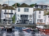 The inner harbour at Mevagissey, Cornwall.