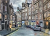Cockburn street, Edinburgh.