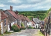Gold Hill,  Shaftesbury, Dorset.