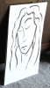 Naive female portrait