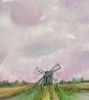 Storm over the windmill